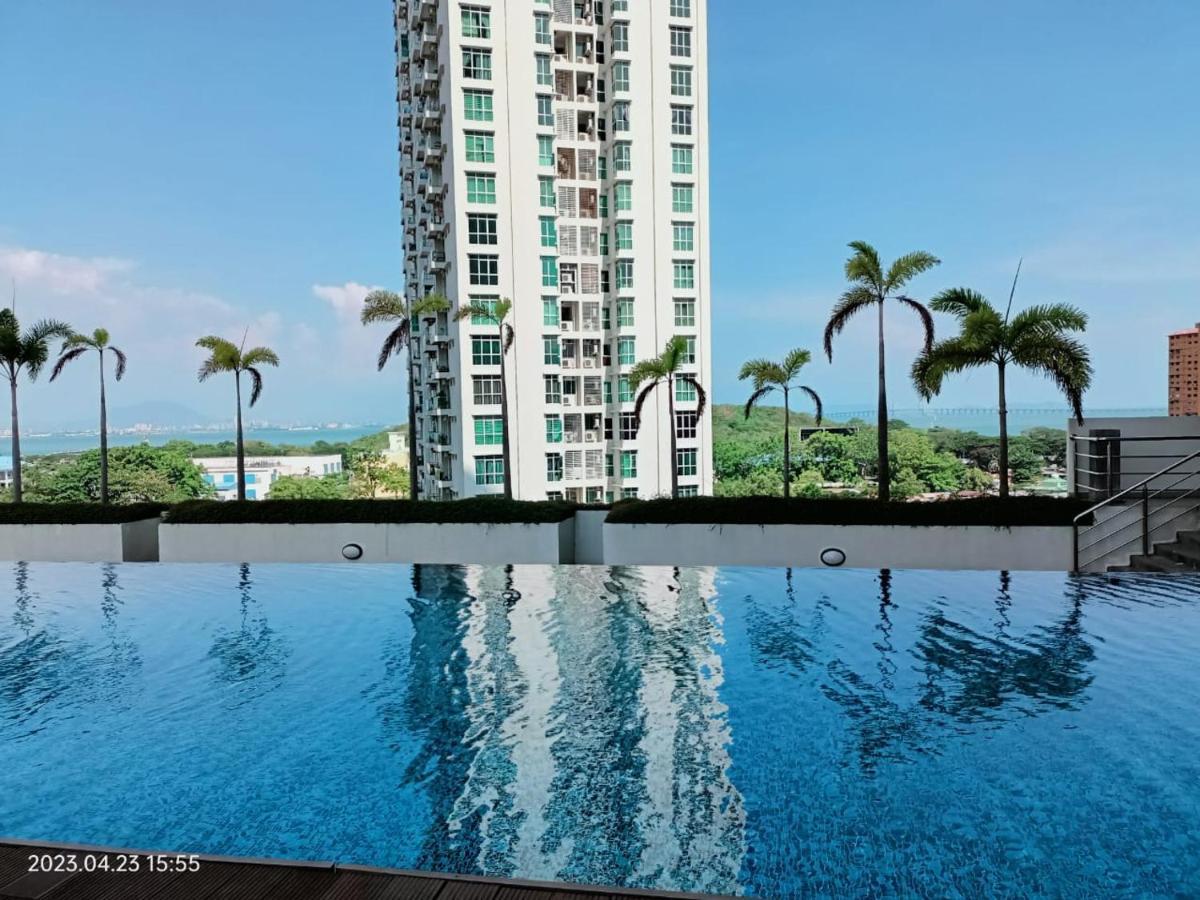 City Town 2-6 Pax Beautiful View Cozy Condo, Jelutong, Georgetown, Centre Heart Of Penang Island, Near Highway Komtar Gurney Dış mekan fotoğraf