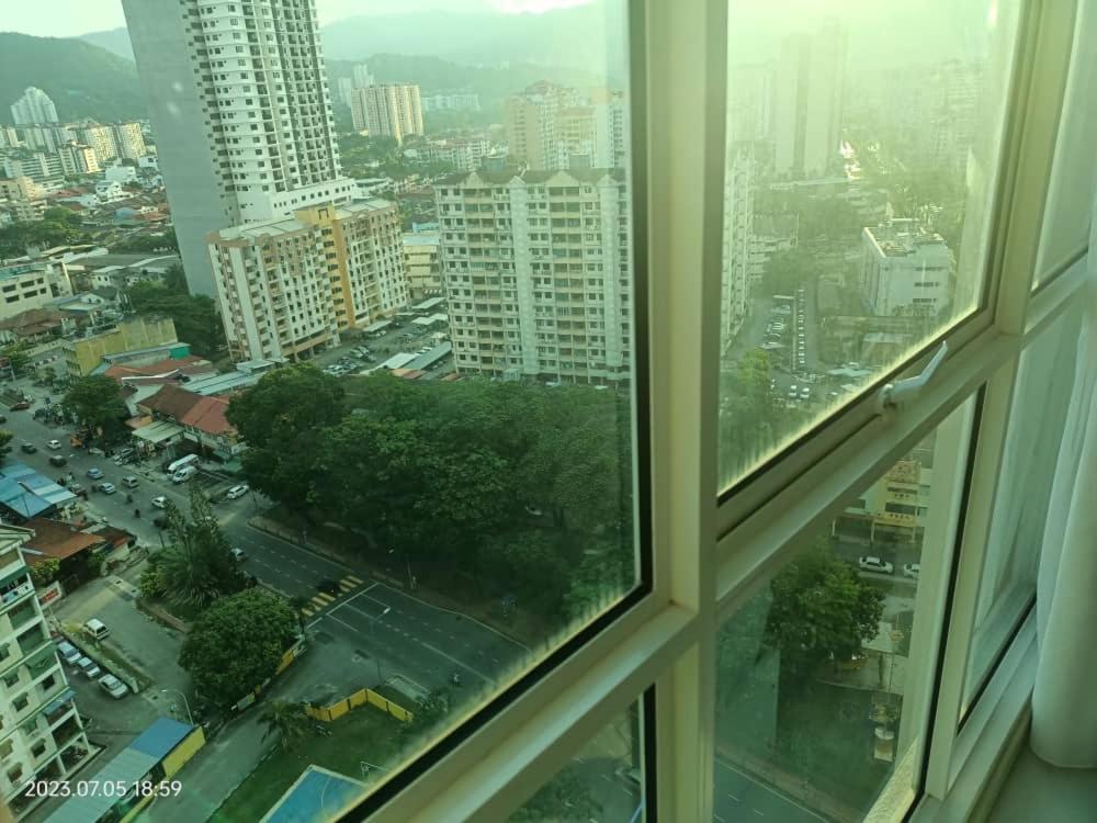 City Town 2-6 Pax Beautiful View Cozy Condo, Jelutong, Georgetown, Centre Heart Of Penang Island, Near Highway Komtar Gurney Dış mekan fotoğraf